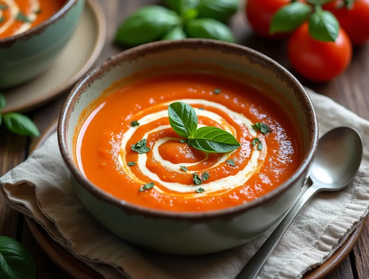 Easy Tomato Basil Soup