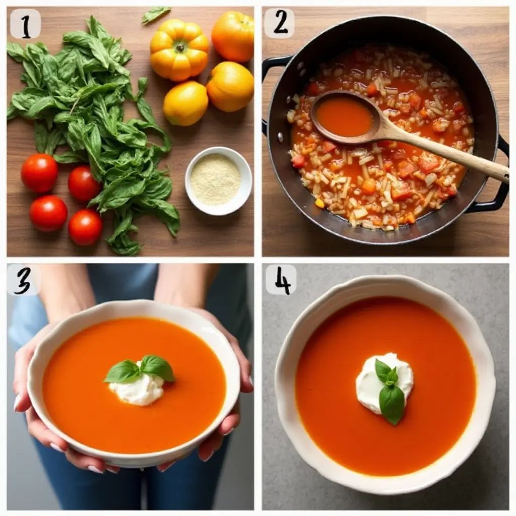 Easy Tomato Basil Soup
