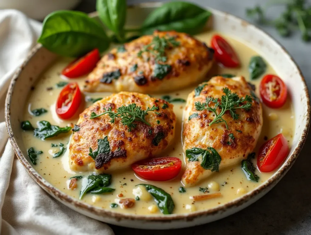 Creamy Tuscan Chicken Recipe