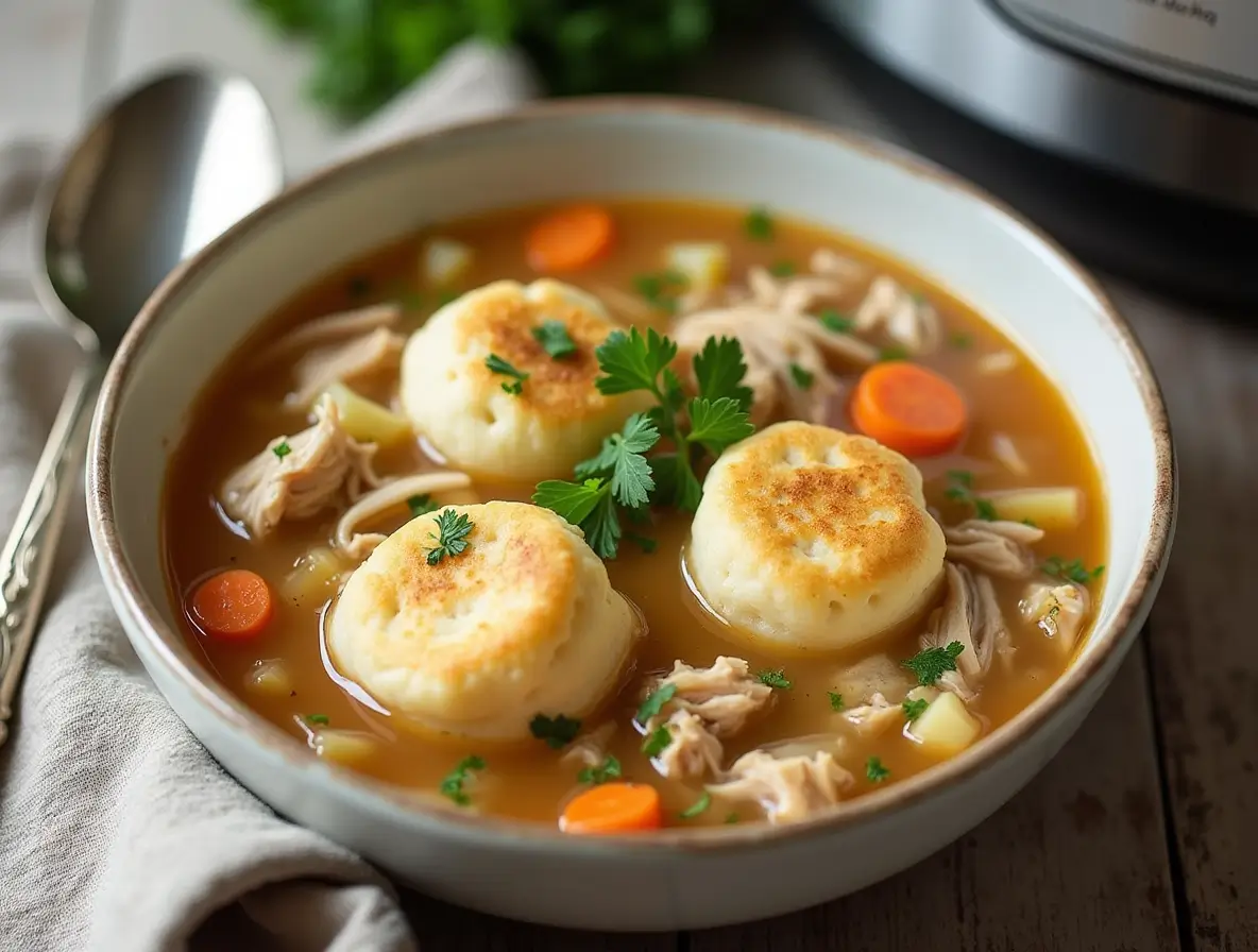Instant Pot Chicken and Dumplings