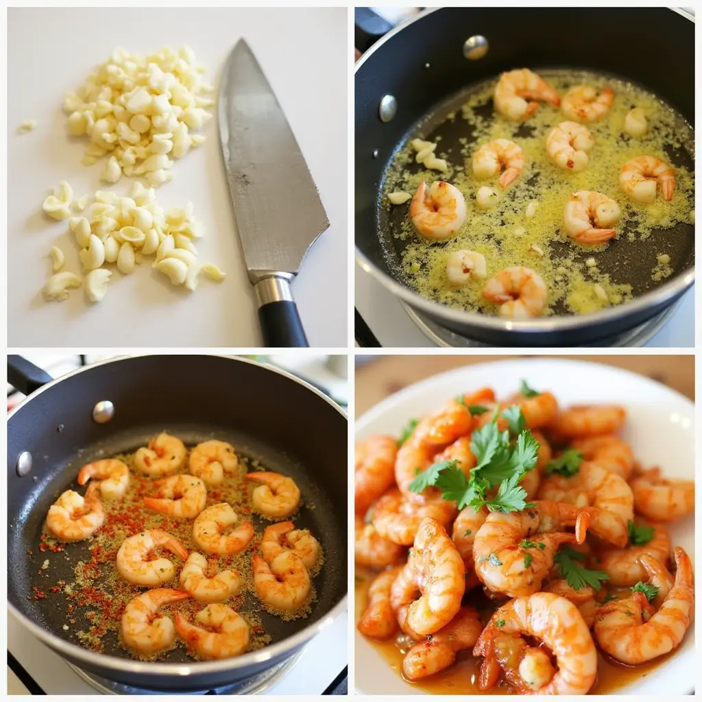 Spanish garlic shrimp Recipe