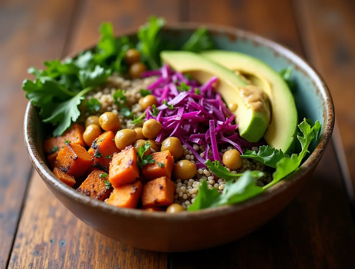 Sweet Potato Buddha Bowl